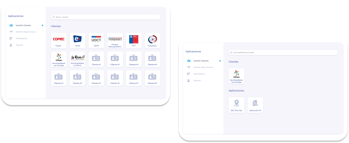 vista principal plataforma vsaas suite